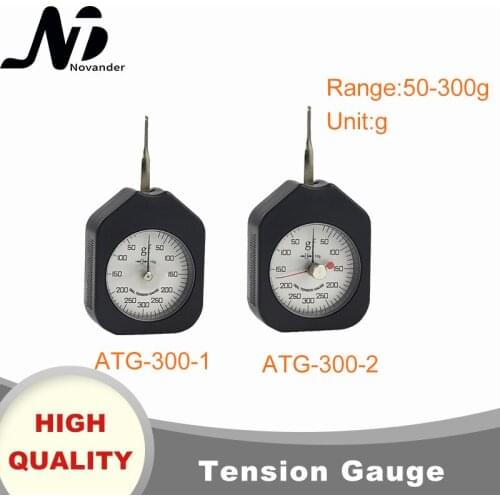 Free Shipping Dial Tension Gauge 300g Analog Tensiometer Tension Tester