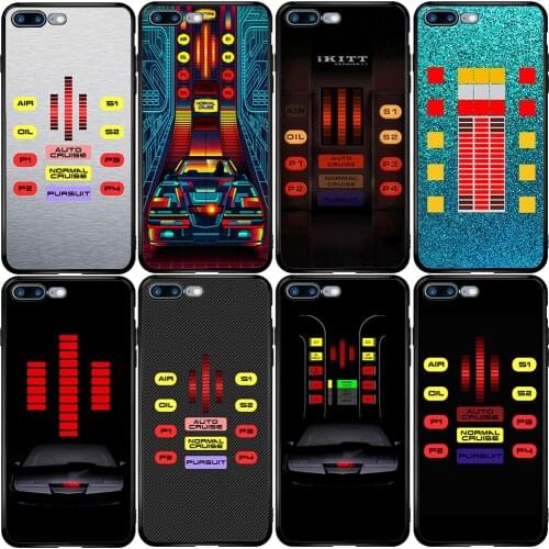 Phone Case for Xiaomi Redmi Note 9A 8 8T 7 6 7A 6A 5A 5 A1 A2 A3 Pro Max Plus Lite Knight Rider KITT Car Dashboard Graphic