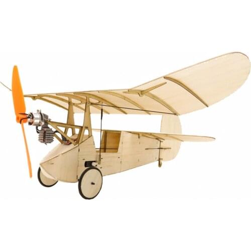 DWH K0704 358mm Wingspan RC Airplane Balsawood Aircraft DIY Toy for Kids Adults Unassembled with Motor ESC Servo and Propeller