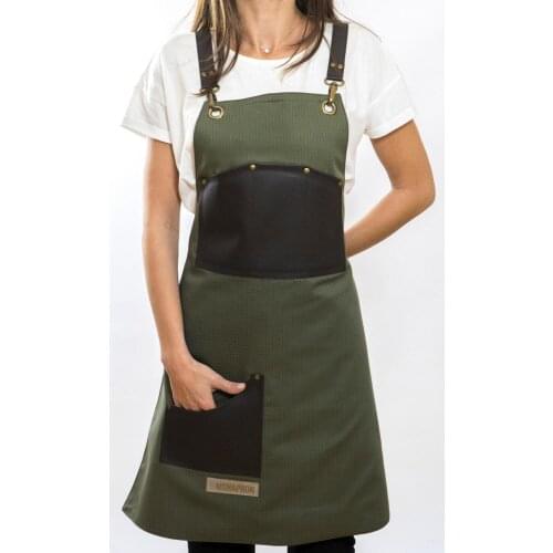 Unisex Apron Men Women Apron Bib Chef Kitchen Apron Barista Apron Bartender Coffee Restaurant Cooking Apron Work Apron