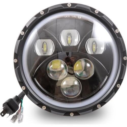 7 Inch Round Led Driving Light H4 LED Motorcycle Car Headlight Kit Auto for Lada Jeep Led Head Lamp Bulbs High & Low Beam