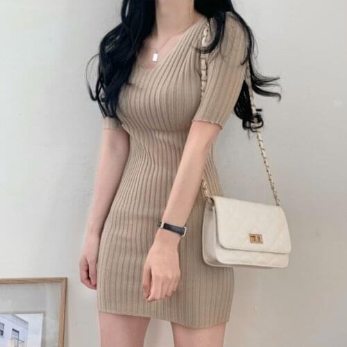 GELITAYIN Summer Silk Dresses