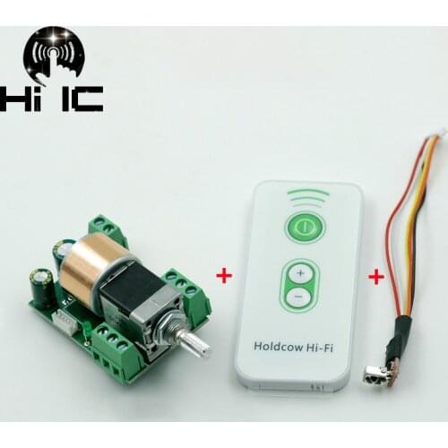 HiFi Audio Infrared Remote Control Volume Control Adjust Board Amplifier Preamp Motor Potentiometer Adjusts Volume Tone