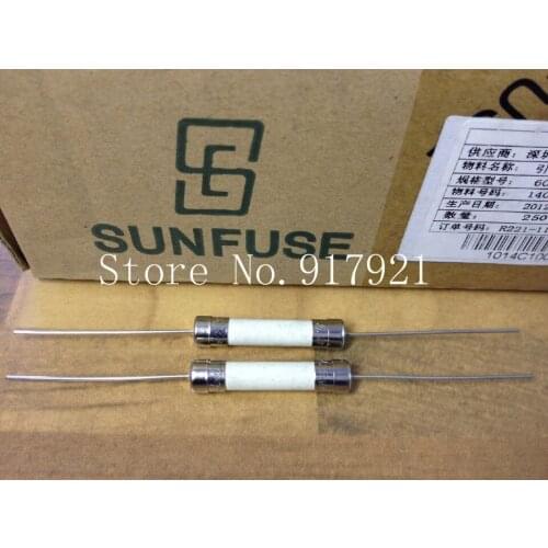 [ZOB] The imported SUN Sunstar 6CP 10A ceramic tube fuse 10A 250V 6X30 genuine original --200PCS/LOT