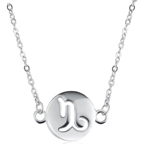 Constellation Fashion Jewelry Silver Plated Pendant Necklace For Women Wedding Party New Design cute animal