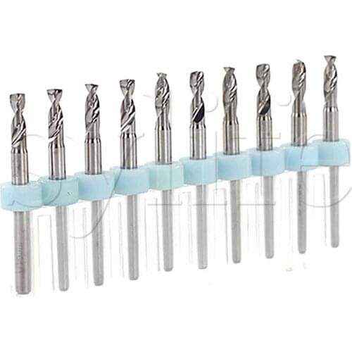 A set of 2.9mm Tungsten Steel Carbide PCB drill Bits CNC / PCB Milling Machine