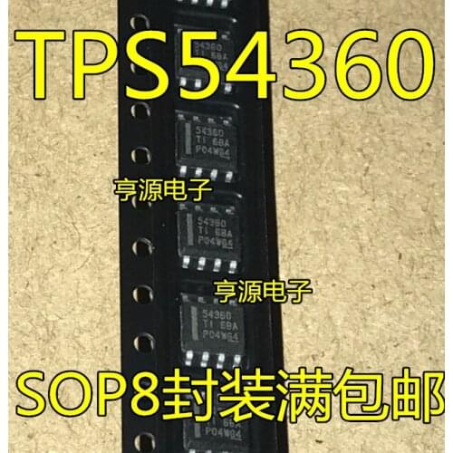 100% New&original In Stock 5pcs/lot TPS54360 TPS54360DDAR 54360 SOP-8