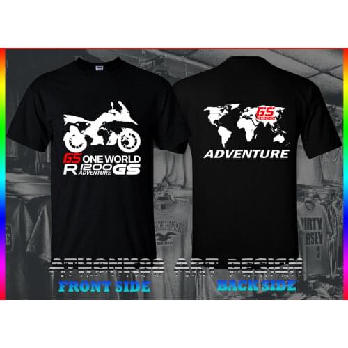 2018 New Casual Tee Shirt Germany Motorcycles R1200Gs T Shirt Gs1200 Adventure One World One 1200 Tee Shirt Size S 3Xl T-Shirt