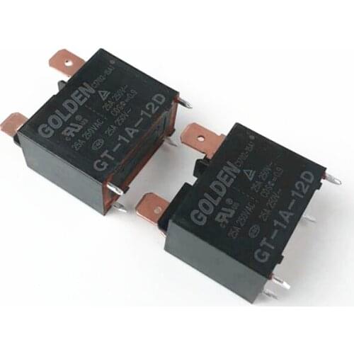 NEW air conditioning Water heater relay 12V relay GT-1A-12D GT1A12D 12V 12VDC DC12V 25A 250V 4PIN