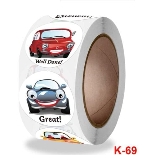 New roll Teacher Award children award sticker decoration gift sticker label