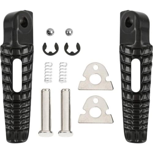 Aluminum Rear Passenger Footrests Foot Pegs For Suzuki GSXR600 GSXR750 GSXR 600 750 06-18 17 16 15 14 13 12 GSXR1000 1000 B-KING