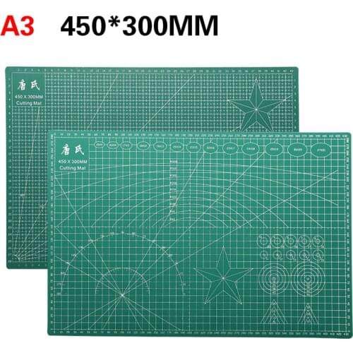 A3 PVC Cutting Mat Durable Self-healing Board Sewing Patchwork Cut Pad Patchwork Tools Manual DIY Tool Engraving Soft Pad
