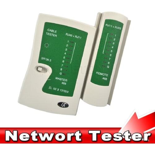 Kebidumei Network Cable Tester Professional RJ45 RJ11 RJ12 CAT5 UTP LAN Cable Tester Detector Remote Test Tools Networking