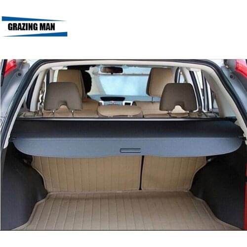 Car Rear Trunk Security Shield Shade tonneau cover cargo cover for pajero sport 2012-2015