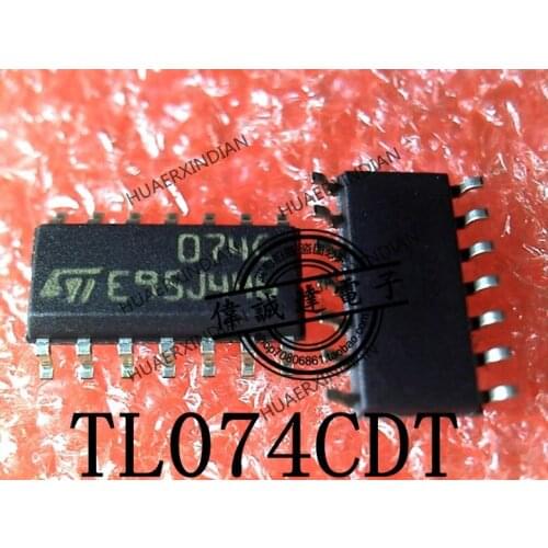 1Pieces new Original TL074CDT type 074C SOP14 In stock real picture