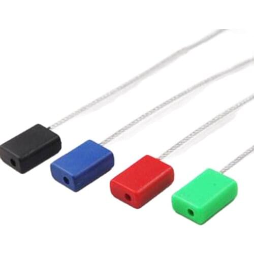 10 pcs/lot 200mm length stainless steel tightening wire seals padlock cable tightener Ties Container Seal Lock