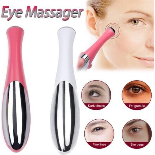 2 Color Beauty Women Skin External Micro Current Anti Aging Fades Fine Lines Eye Massager Instrument