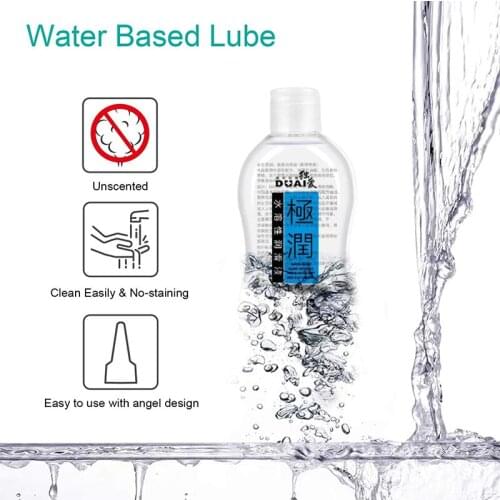 2PCS Water Based Intimate Lubricant Women Personal Lube Vaginal Anal Penis Lubrificante Sex Gel For Couples Sexo Gay