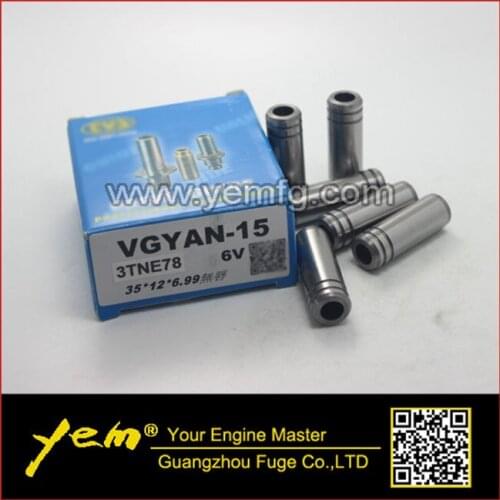 3D78 3TNE78A 3TNE78 Engine Part Valve Guide For Mini Excavator Loader
