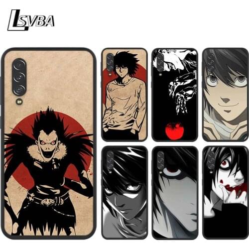 Anime death note For Samsung Galaxy A90 A80 A70 S A60 A50S A30 S A40 S A2 A20E A20 S A10S A10 E Black Soft Phone Case