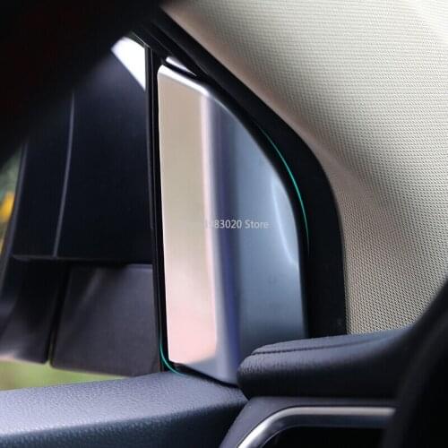 For Toyota Highlander Kluger 2014 2015 2016 2017 2018 ABS Plastic interior Front column A-pillar frame panel Cover Trim