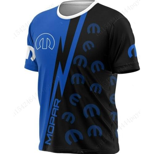 Mopar New Mens T-shirt Harajuku Anime Cotton Mens Clothing Oversized T Shirt Casual Round Neck Short Sleeve Graphic Tshirt Top