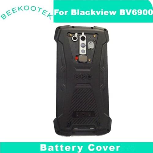 New Blackview Bv6900 Battery Cover Bateria Back Cover Fingerprint FPC Replacement For Blackview Bv6900 Mobile Phone Accessories