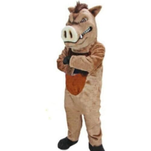 New Happy Carnival Mascot Halloween Cartoon Boar Cosplay Performance Costume Adult Use Birthday Advertising Parade Set