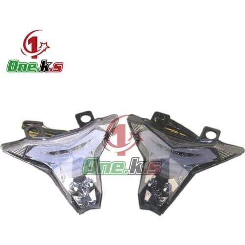 Motorcycle For KAWASNKI Z1000 2014-2018 & ZX10R 15-18 LED rear Tail Light integrated turn signal function Brake light