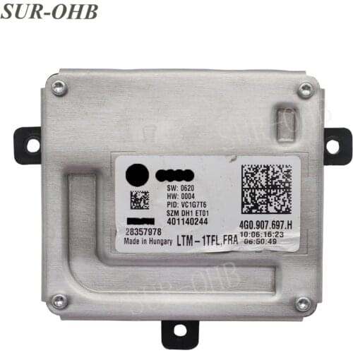 MK7 VII Original LED 4G0907697H LTM-1TFL FRA Ballast Daytime Driving 28357978 Module 401140244 for B8 MK2 FV 4G0907397H car lamp