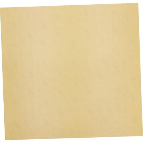 PEI Sheet PEI Polyetherimide Ultem Sheet for 3D Printer Bed 0.01'' Thickness 120 x 120 x 0.2mm