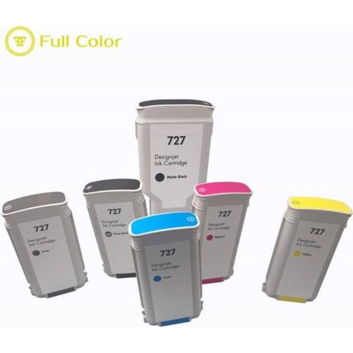 FULLCOLOR Remanufactured ink cartridge 727 compatible for hp T920 T930 T1500 T1530 T2500 T2530 designjet printer