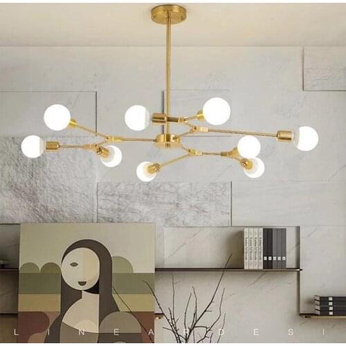 Nordic deco maison industrial lamp rope LED pendant lights deco chambre