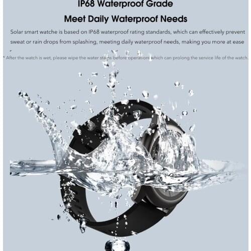 New Global Version of Xiaomi Youpin Smart Watch Haylou Solar LS05 Waterproof Bracelet Sports Mode Multi-function Smart Watch