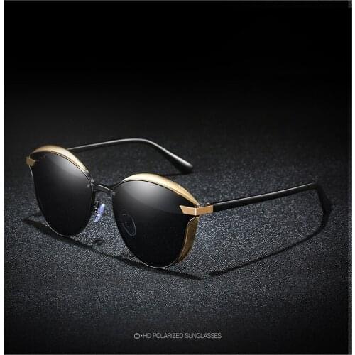 Cat Eye Sunglasses Women Polarized Fashion Ladies Sun Glasses Female Vintage Shades Oculos De Sol Feminino UV400 No Box