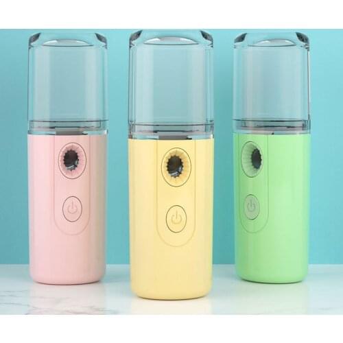 1pcs 20ML Face Sprayers Nano Spray Mist Facial Steamer Humidifier Hydrating Water Portable Hand-held Beauty Instrument Sprayer