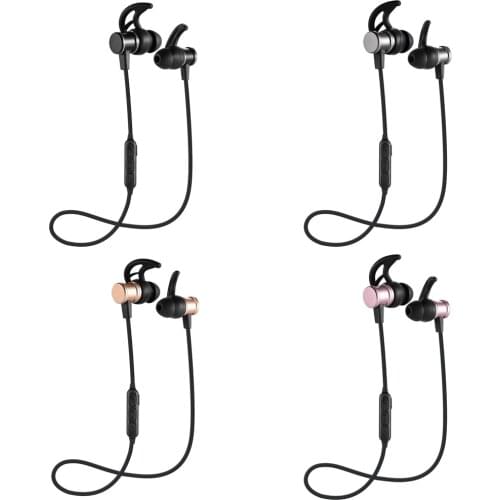 Qijiagu 10pcs In-Ear wireless Earphone Headset Magnetic Control computer Smartphone With Mic for Android iPhone handphone