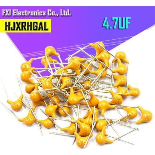 100PCS 4.7UF 20% 5.08mm 475 50V MLCC multilayer monolithic ceramic capacitor 0805 New original