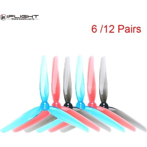 6/12Pairs iFlight Nazgul 5030 5 Inch 5x3x3 3-Blade CW CCW Props Propeller for 2005 Brushless Motor RC Drone FPV RacerSpare Parts