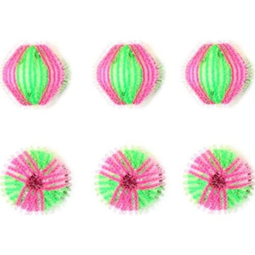 6PCS Magic Hair Removal Laundry Ball Clothes Personal Care 6Pcs Hair Ball Washing Machine Cleaning Ball Grabs Fuzz Hair