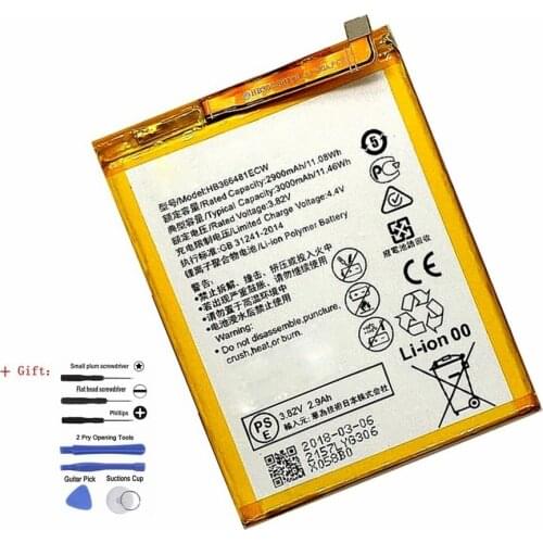 Battery HB366481ECW For Huawei P9 Ascend P9 Lite G9 honor 8/5C/8 lite G9/P10 Lite Replacement Phone Baterija Accumulator