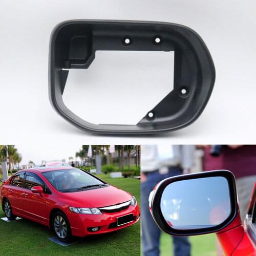 Car Door Side Mirror Frame Housing Shell Rearview Mirror Frame For Honda Civic FA1 FD1 FD2 2006 2007 2008 2009 2010 2011