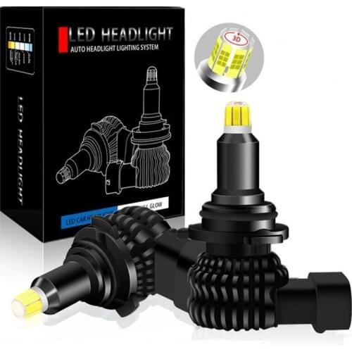 Car Lighit H4 H7 H9 H8 H11 Led Fog Lights HB4 9006 HB3 9005 Lamp Turbo 9012 H16 5202 H16EU P13W 1156 Bulbs Car Accessories