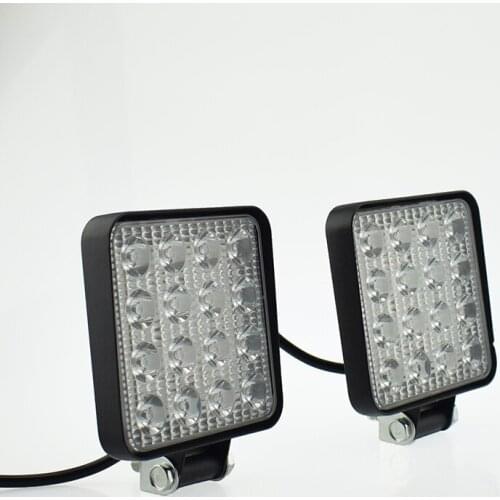 12v 48w Car LED headlights auto Fog lamp 6000k Motorcycle Auxiliary driving lamp headlamp automobile spotlight work spot lamp