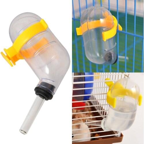 Hamster Water Bottle Small Animals Drinker Bottle Dispenser Feeder Hanging Pet Guinea Squirrel Rabbit Drinking Accessories
