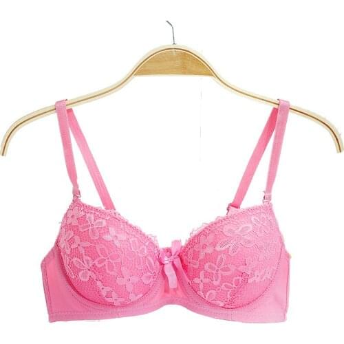 Super Push Up Bra For lady Plus Size Ultra Thin Lace Bra For Woman Push Up Underwire Cup Bra Sexy Deep U Cup Bra 36 38 40 A B