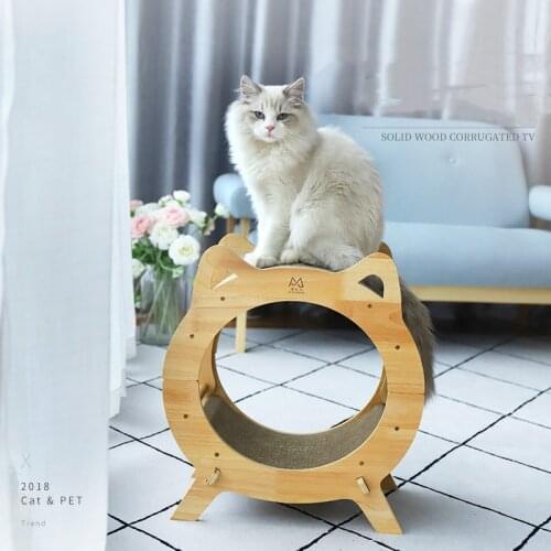 Cat Scratcher Board Climb Bed Mat Toy House Design Claws Care Pet Scratching Protecting Furniture Cat Supplies Corrugated Nest