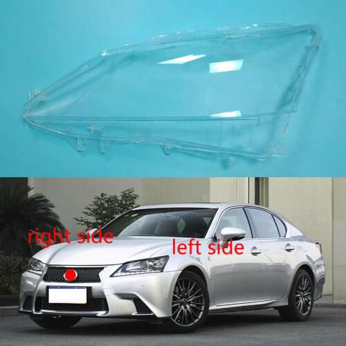 For Lexus GS250 GS350 GS300 GS430 2012-2015 Lamp Cover Headlamp Shell Transparent Lampshade Headlight Cover Lens Glass