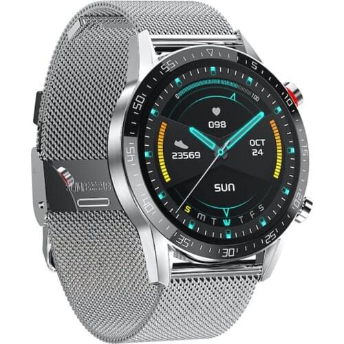 L13 Bluetooth Call Business Smart Watch Mens Watches ECG Pressure Heart Rate Fitness Tracker Sports Waterproof Smartwatch