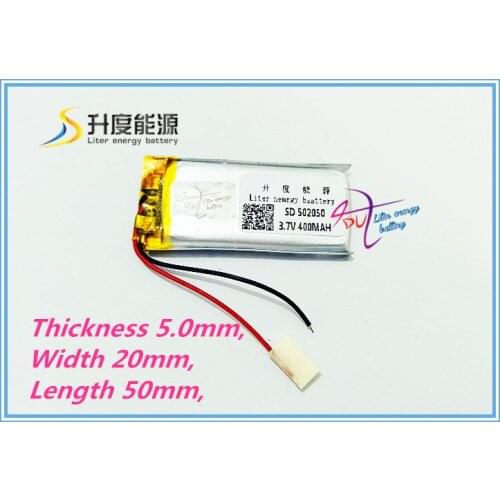 Li-polymer 502050 Battery 3.7V 400mAh 502050 chinese factory\/manufacture\/supplier 3.7V rechargeable battery tablet battery